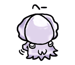 Deep Creatures [agitation cuttlefish] sticker #11972063