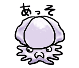 Deep Creatures [agitation cuttlefish] sticker #11972073
