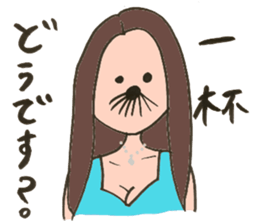 night club hostess sticker #11972105