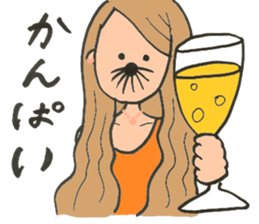 night club hostess sticker #11972111