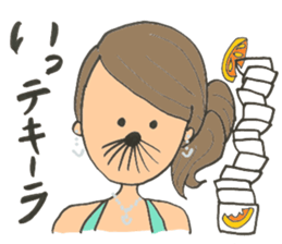 night club hostess sticker #11972113