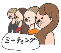 night club hostess sticker #11972131