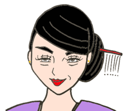 night club hostess sticker #11972137