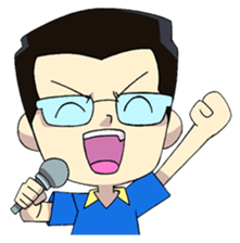 Papa Boss Ood life is happy sticker #11972152