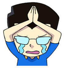 Papa Boss Ood life is happy sticker #11972164