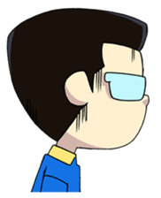 Papa Boss Ood life is happy sticker #11972166