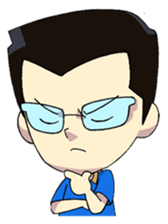 Papa Boss Ood life is happy sticker #11972173