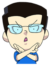 Papa Boss Ood life is happy sticker #11972176