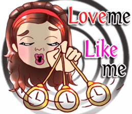 Richy lovely girl sticker #11972482