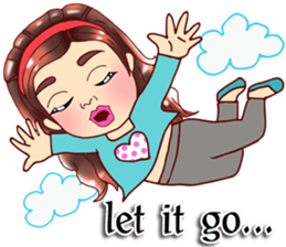 Richy lovely girl sticker #11972484