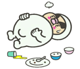 KUNIKUN Japanese boy sticker #11972558