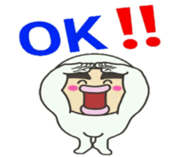 KUNIKUN Japanese boy sticker #11972560