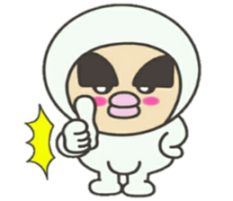 KUNIKUN Japanese boy sticker #11972561