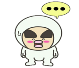 KUNIKUN Japanese boy sticker #11972575