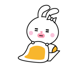 Bunny of cod roe lips sticker #11973278