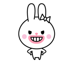 Bunny of cod roe lips sticker #11973279