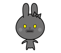 Bunny of cod roe lips sticker #11973294