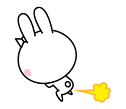 Bunny of cod roe lips sticker #11973298