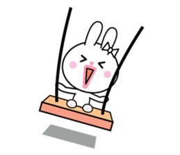 Bunny of cod roe lips sticker #11973299