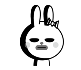 Bunny of cod roe lips sticker #11973305