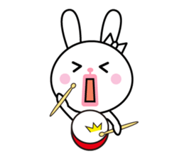 Bunny of cod roe lips sticker #11973306