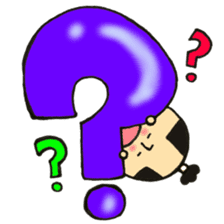 A topknot by sumo wrestlers mushroom sticker #11974204