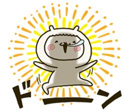 fool alpaca 7 sticker #11974270