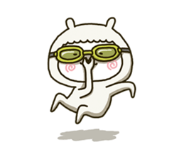 fool alpaca 7 sticker #11974290