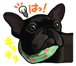 French bulldog family1 sticker #11974484