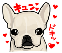 French bulldog family1 sticker #11974485