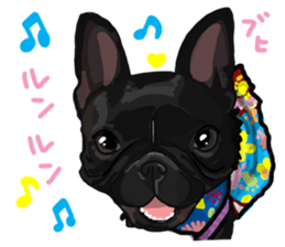 French bulldog family1 sticker #11974497