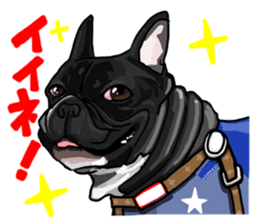 French bulldog family1 sticker #11974499