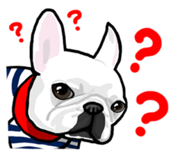 French bulldog family1 sticker #11974502