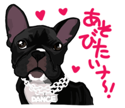 French bulldog family1 sticker #11974505