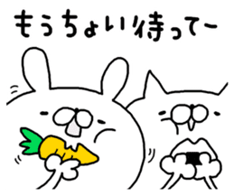 Miscellaneous cat rabbit. Kansai valve 2 sticker #11975034
