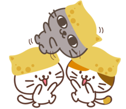 Inari cats.6 sticker #11975475