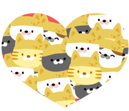 Inari cats.6 sticker #11975506