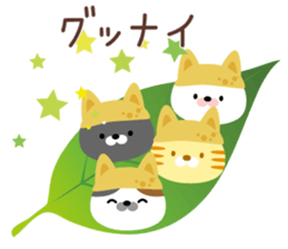 Inari cats.6 sticker #11975508