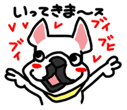 French bulldog family2 sticker #11975517