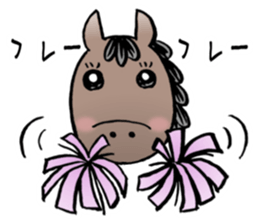 Thoroughbred sticker #11975630