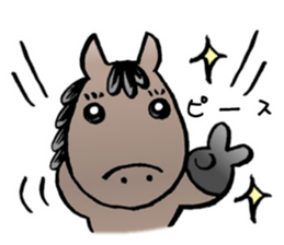 Thoroughbred sticker #11975633