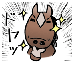 Thoroughbred sticker #11975637