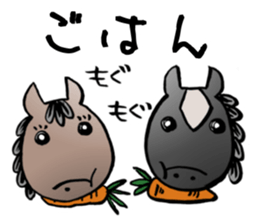 Thoroughbred sticker #11975639