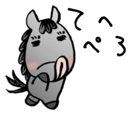 Thoroughbred sticker #11975641