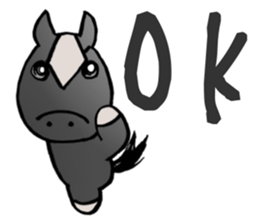 Thoroughbred sticker #11975642