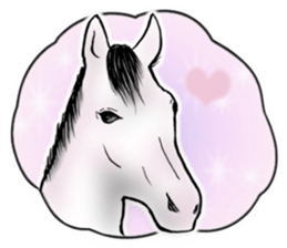 Thoroughbred sticker #11975643