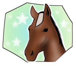 Thoroughbred sticker #11975644