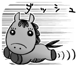 Thoroughbred sticker #11975648