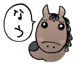 Thoroughbred sticker #11975650