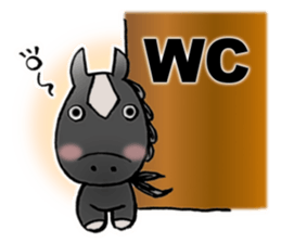 Thoroughbred sticker #11975652